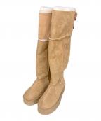 UGGアグ）の古着「Over the Knee Bailey Button Boots」｜ベージュ