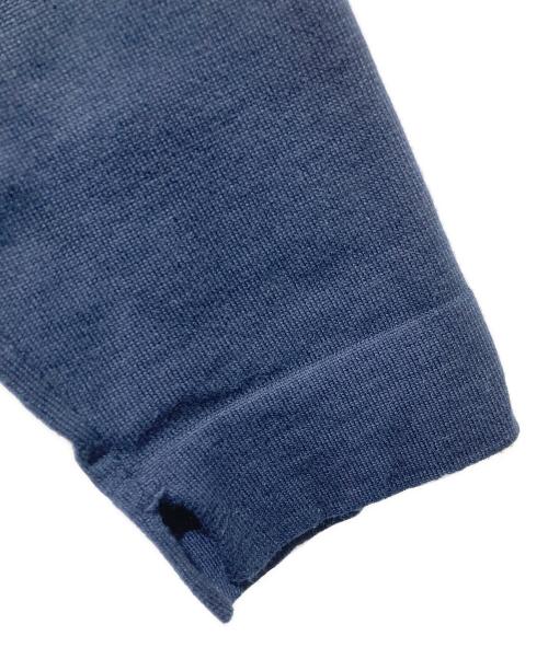 45rpm（45アールピーエム）45rpm (45アールピーエム) バイカラーワンピース ネイビー×グレーの古着・服飾アイテム