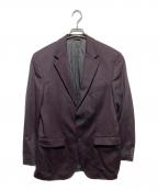 BOSSボス）の古着「カシミヤ混テーラードジャケット」｜パープル
