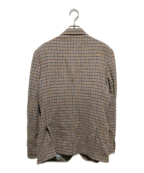 TAKEO KIKUCHI（タケオキクチ）TAKEO KIKUCHI (タケオキクチ) Harris Tweed (ハリスツイード) テーラードジャケット ベージュ サイズ:不明の古着・服飾アイテム