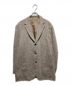 BOSSボス）の古着「3B ウールブレンドテーラードジャケット」｜ベージュ