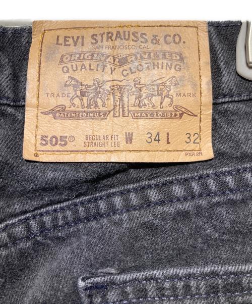 LEVI'S（リーバイス）LEVI'S (リーバイス) 90's USA製 505 デニムパンツ ブラック サイズ: W34/L32の古着・服飾アイテム