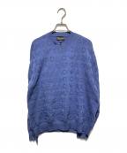 EMPORIO ARMANIエンポリオ アルマーニ）の古着「立体ロゴニット」｜ネイビー