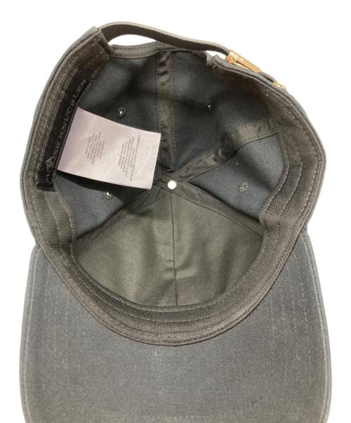 MOOSE KNUCKLES（ムース ナックルズ）moose knuckles (ムース ナックルズ) メタルロゴキャップ ブラックの古着・服飾アイテム