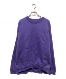 MARKAWARE（マーカウェア）の古着「オーガニックコットンヘビー吊裏毛 / ヒュージスウェット」｜パープル