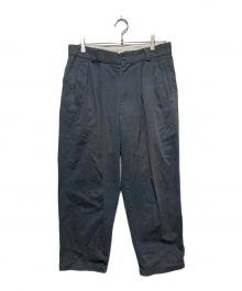 is-ness（イズネス）の古着「24aw KERSEY STRAIGHT PANT」｜グレー