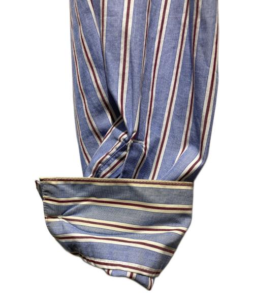 kaiko（カイコー）kaiko (カイコー) OBLONG WORK SHIRT ブルー サイズ:2の古着・服飾アイテム