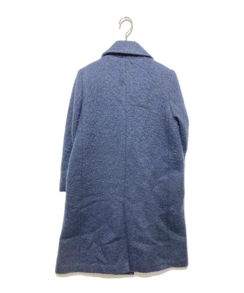 JOURNAL STANDARD L’essage（ジャーナルスタンダードレサージュ）JOURNAL STANDARD L’essage (ジャーナルスタンダードレサージュ) モヘア混ウールシャギーコート ネイビー サイズ:不明の古着・服飾アイテム