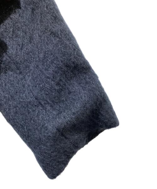 JOURNAL STANDARD L’essage（ジャーナルスタンダードレサージュ）JOURNAL STANDARD L’essage (ジャーナルスタンダードレサージュ) モヘア混ウールシャギーコート ネイビー サイズ:不明の古着・服飾アイテム