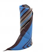 HEUGNユーゲン）の古着「スカーフ」｜ブラウン×ブルー