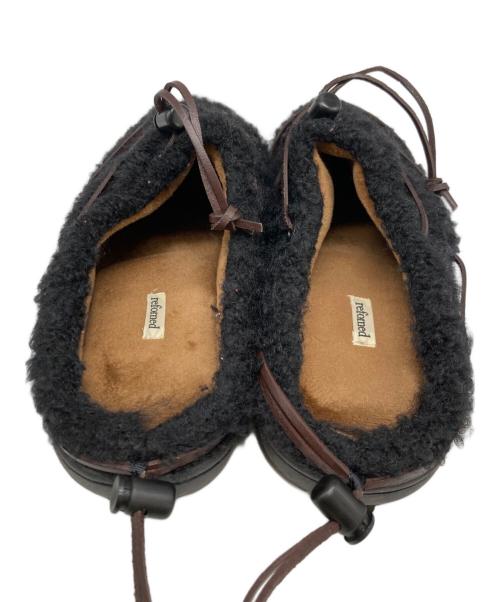 refomed（リフォメッド）refomed (リフォメッド) SUBU (スブ) 別注F-LINEスリッポン ブラック サイズ:26－27.5の古着・服飾アイテム