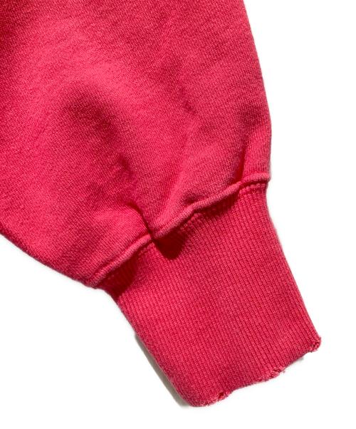 BEAMS（ビームス）BEAMS (ビームス) ルーズフィットダメージフーディ レッド サイズ:Sの古着・服飾アイテム