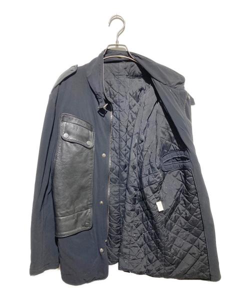 BELSTAFF BLACK LABEL（ベルスタッフ ブラック ラベル）BELSTAFF BLACK LABEL (ベルスタッフ ブラック ラベル) レザー切替ジャケット ブラック サイズ:-の古着・服飾アイテム