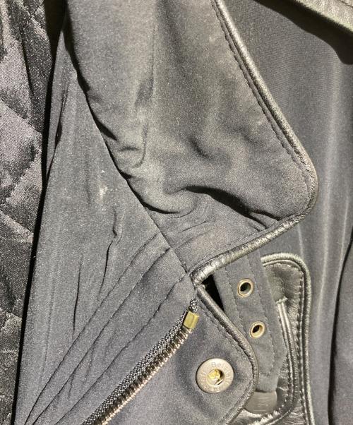 BELSTAFF BLACK LABEL（ベルスタッフ ブラック ラベル）BELSTAFF BLACK LABEL (ベルスタッフ ブラック ラベル) レザー切替ジャケット ブラック サイズ:-の古着・服飾アイテム