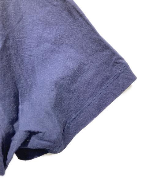 DRIES VAN NOTEN（ドリスヴァンノッテン）DRIES VAN NOTEN (ドリスヴァンノッテン) 裾カモフラ半袖Tシャツ ネイビー サイズ:Mの古着・服飾アイテム