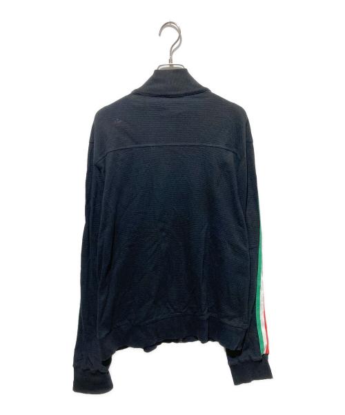 DOLCE & GABBANA（ドルチェ＆ガッバーナ）DOLCE & GABBANA (ドルチェ＆ガッバーナ) サイドラインジップ ブルゾン ブラック サイズ:56の古着・服飾アイテム