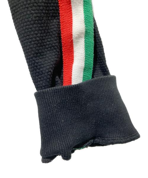 DOLCE & GABBANA（ドルチェ＆ガッバーナ）DOLCE & GABBANA (ドルチェ＆ガッバーナ) サイドラインジップ ブルゾン ブラック サイズ:56の古着・服飾アイテム