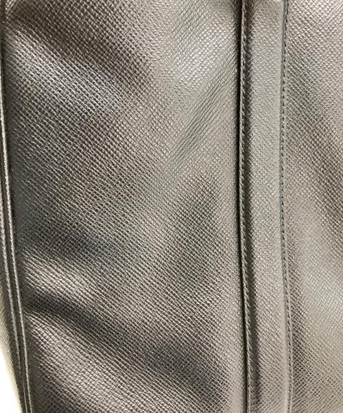 HUGO BOSS（ヒューゴ ボス）HUGO BOSS (ヒューゴ ボス) レザーブリーフケース ブラックの古着・服飾アイテム