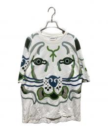 KENZO（ケンゾー）の古着「タイガーグラフィックTシャツ」｜ホワイト