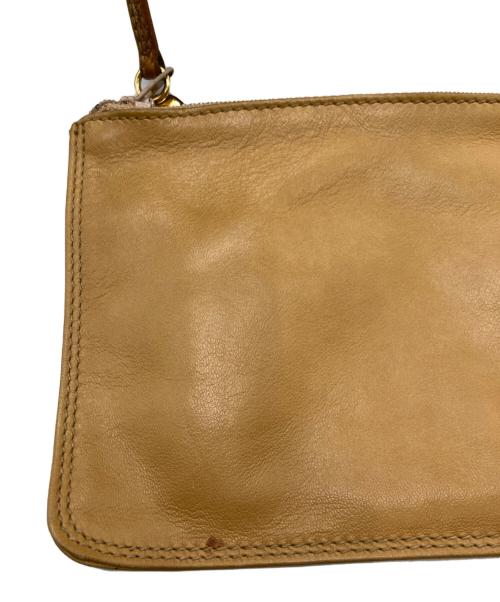 CHANEL（シャネル）CHANEL (シャネル) ココマーク巾着ショルダーバッグ ベージュの古着・服飾アイテム