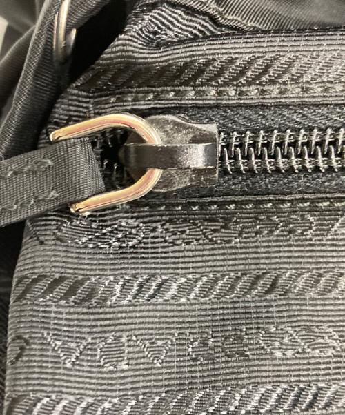 PRADA（プラダ）PRADA (プラダ) 三角プレートミニナイロンリュック ブラックの古着・服飾アイテム