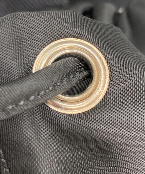 PRADA（プラダ）PRADA (プラダ) 三角プレートミニナイロンリュック ブラックの古着・服飾アイテム