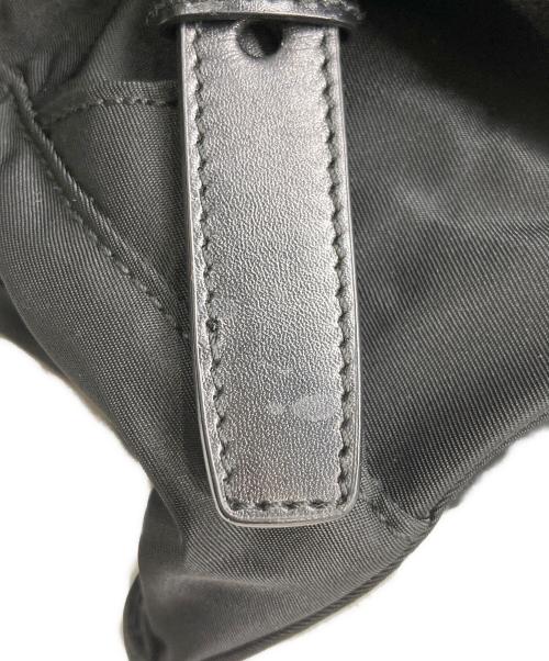 PRADA（プラダ）PRADA (プラダ) 三角プレートミニナイロンリュック ブラックの古着・服飾アイテム