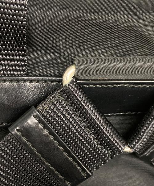 PRADA（プラダ）PRADA (プラダ) 三角プレートミニナイロンリュック ブラックの古着・服飾アイテム