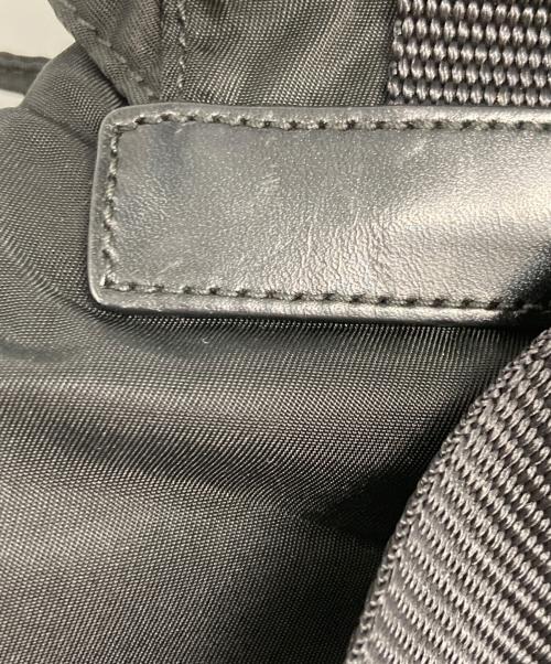 PRADA（プラダ）PRADA (プラダ) 三角プレートミニナイロンリュック ブラックの古着・服飾アイテム