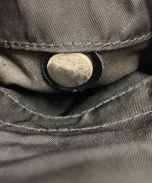 PRADA（プラダ）PRADA (プラダ) 三角プレートミニナイロンリュック ブラックの古着・服飾アイテム