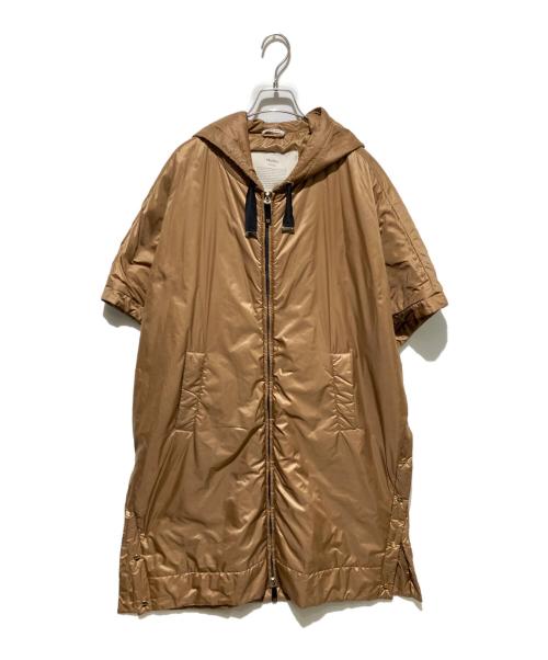 MaxMara The Cube.（マックスマーラ ザ キューブ）MaxMara The Cube. (マックスマーラ ザ キューブ) 中綿ケープ キャメル サイズ:Mの古着・服飾アイテム