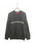 Supreme（シュプリーム）の古着「25ss Contrast Logo Sweater」｜ブラック