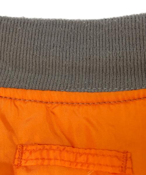 ALPHA INDUSTRIES（アルファインダストリーズ）ALPHA INDUSTRIES (アルファインダストリーズ) 90s USA製 MA-1 フライトジャケット シルバー サイズ:Lの古着・服飾アイテム