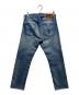 RRL (ダブルアールエル) USA製 赤耳 ボタンフライデニムパンツ インディゴ サイズ:32×30：17000円