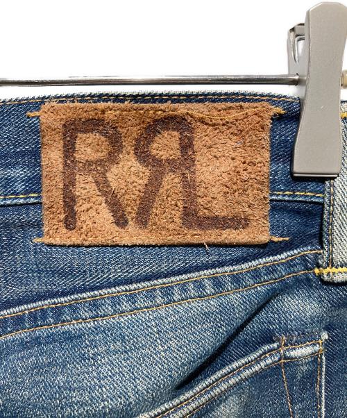 RRL（ダブルアールエル）RRL (ダブルアールエル) USA製 SLIM FIT ボタンフライデニムパンツ インディゴ サイズ:W32の古着・服飾アイテム