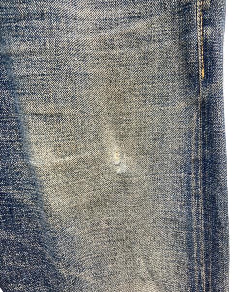 RRL（ダブルアールエル）RRL (ダブルアールエル) USA製 SLIM FIT ボタンフライデニムパンツ インディゴ サイズ:W32の古着・服飾アイテム