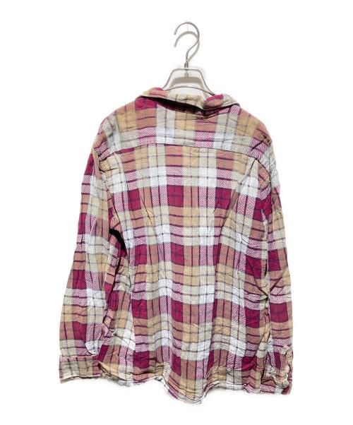 Sears（シアーズ）Sears (シアーズ) 60ｓチェックシャツ レッド サイズ:Ｌの古着・服飾アイテム
