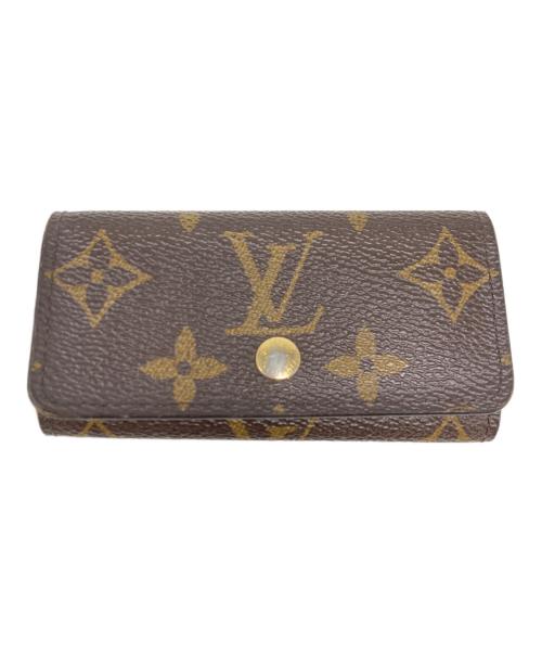 LOUIS VUITTON（ルイ ヴィトン）LOUIS VUITTON (ルイ ヴィトン) 4連キーケース ブラウンの古着・服飾アイテム