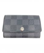 LOUIS VUITTONルイ ヴィトン）の古着「6連キーケース」｜ブラック