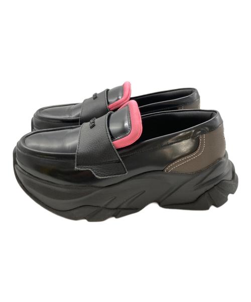 PUMA（プーマ）PUMA (プーマ) LOAFYR INT WMNS/ローファースニーカー ブラック サイズ:22cmの古着・服飾アイテム