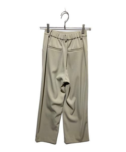 BEAUTY&YOUTH（ビューティーアンドユース）BEAUTY&YOUTH (ビューティーアンドユース) ポリエステルブレンド ツイルバックゴムパンツ ベージュ サイズ:ＸＳの古着・服飾アイテム