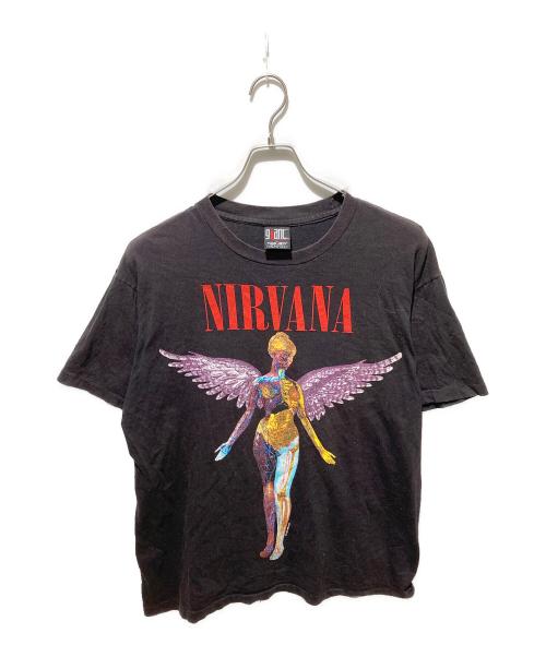giant（ジャイアント）giant (ジャイアント) 90s ヴィンテージバンドTシャツ IN UTERO ブラック サイズ:XLの古着・服飾アイテム