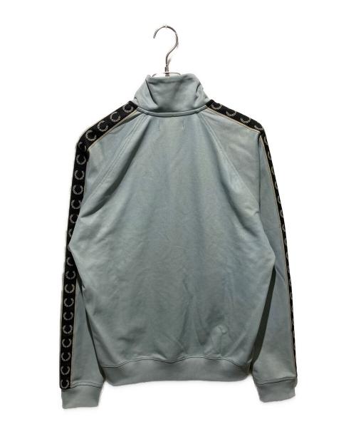 FRED PERRY（フレッドペリー）FRED PERRY (フレッドペリー) トラックジャケット/ CONTRAST TAPE TRACK JACKET グリーン サイズ:Lの古着・服飾アイテム