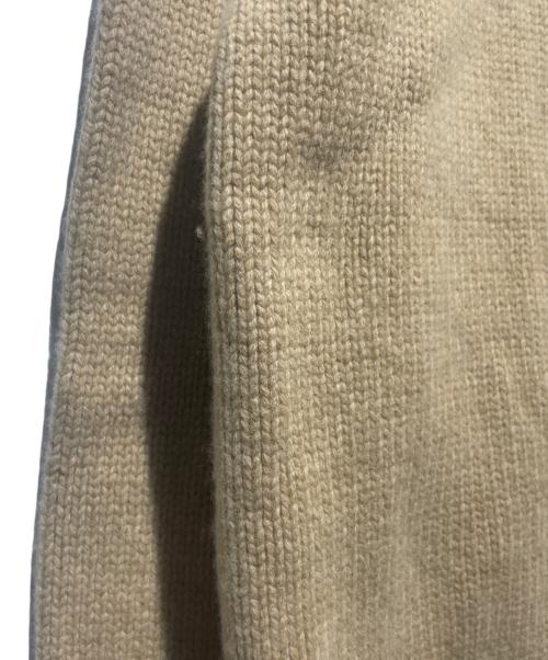 POLO RALPH LAUREN（ポロ・ラルフローレン）POLO RALPH LAUREN (ポロ・ラルフローレン) ポニー無し ドライバーズニット ベージュ サイズ:3Lの古着・服飾アイテム