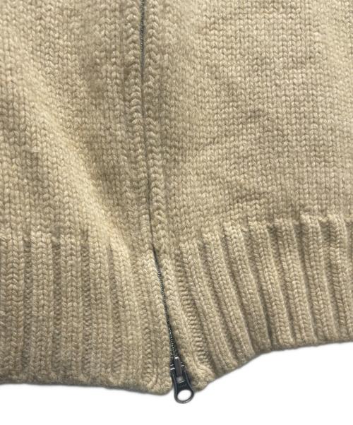 POLO RALPH LAUREN（ポロ・ラルフローレン）POLO RALPH LAUREN (ポロ・ラルフローレン) ポニー無し ドライバーズニット ベージュ サイズ:3Lの古着・服飾アイテム