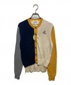 Vivienne Westwood ANGLOMANIAヴィヴィアンウエストウッドアングロマニア）の古着「オーブ刺繍変形カーディガン」｜マルチカラー