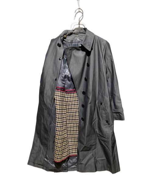 Aquascutum（アクアスキュータム）Aquascutum (アクアスキュータム) ライナー付トレンチコート グレー サイズ:7Fの古着・服飾アイテム