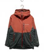 mont-bellモンベル）の古着「パウダーホップ パーカ」｜グレー×オレンジ