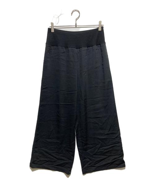 BEARDSLEY（ビアズリー）BEARDSLEY (ビアズリー) マルチウエストリブパンツ ブラック サイズ:2の古着・服飾アイテム