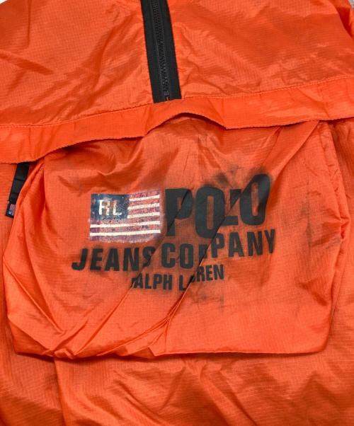 POLO JEANS（ポロジーンズ）POLO JEANS (ポロジーンズ) 90ｓアノラックパーカー オレンジ サイズ:Sの古着・服飾アイテム